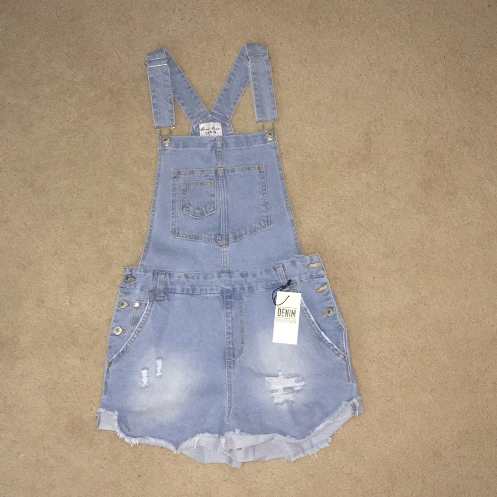 Denim Overalls